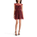 Steve Madden - Sabina Dress - Dark Fuchsia