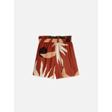 Scotch & Soda - Printed High-Rise Elastic Short - Desert Hawaiian Burnt Henna