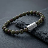 Steel & Barnett - Stones Bracelet Natural Ned - Dragon Blood