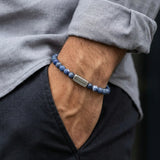 Steel & Barnett - Stones Bracelet Natural Ned - Matte Sodalite