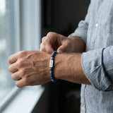Steel & Barnett - Stones Bracelet Natural Ned - Matte Sodalite