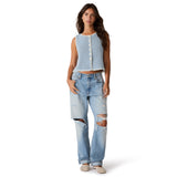 Steve Madden - Annya Sweater Vest - Blue Ice