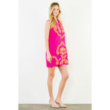 THML - Embroidered Dress - Magenta