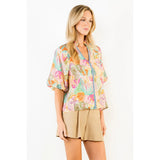 THML - Loose Printed Top - Pink
