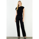 THML - Sleeveless Sweater Top - Black