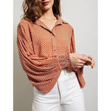 ee:some - Bubble Sleeve Shirt - Clay