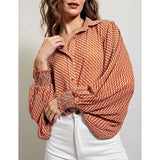 ee:some - Bubble Sleeve Shirt - Clay