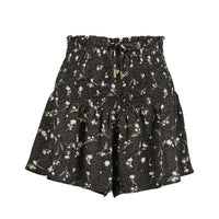 Bishop + Young - Elsa Smocked Shorts - Black