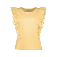 Bishop & Young - Bruna Eyelet Tee - Soleil