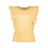 Bishop & Young - Bruna Eyelet Tee - Soleil
