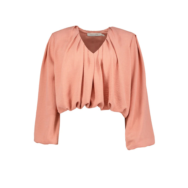 Bishop + Young - Bubble Hem Top - Rouje