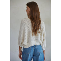 By Together - Zari Sweater Top - Ivory