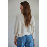 By Together - Zari Sweater Top - Ivory