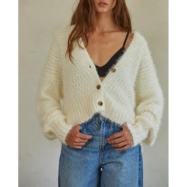By Together - Brielle Cardigan - Ivory
