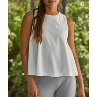 By Together - Harper Knit Tank - White