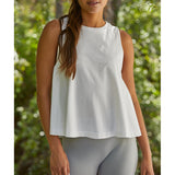 By Together - Harper Knit Tank - White