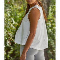 By Together - Harper Knit Tank - White