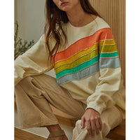 By Together - Counting Rainbows Sweatshirt - Cream
