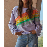 By Together - Counting Rainbows Sweatshirt - Lavender