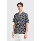 Casual Friday - CFLindahl AOP Resort Shirt - Navy Blazer