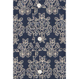 Casual Friday - CFLindahl AOP Resort Shirt - Navy Blazer