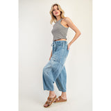Miou Muse - Barrel Pant - Denim