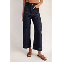 ee:some - Soft Washed Straight Leg Jeans - Denim