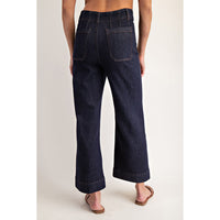 ee:some - Soft Washed Straight Leg Jeans - Denim