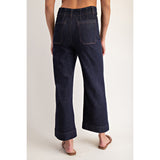 ee:some - Soft Washed Straight Leg Jeans - Denim