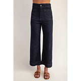 ee:some - Soft Washed Straight Leg Jeans - Denim