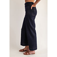 ee:some - Soft Washed Straight Leg Jeans - Denim