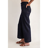 ee:some - Soft Washed Straight Leg Jeans - Denim
