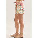 Entro - Printed Skort - Pink
