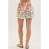 Entro - Printed Skort - Pink