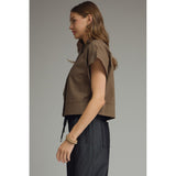 Entro - Boxy Top - Brown