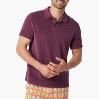 Fair Harbor - The Ravello Terry Polo - Plum