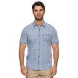 Flag & Anthem - Dorset SS Floral Vintage Soft Shirt - Navy Combo