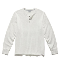 Flag & Anthem - Chatsworth Long Sleeve Soft Waffle Henley - Oatmeal Heather