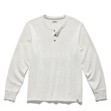 Flag & Anthem - Chatsworth Long Sleeve Soft Waffle Henley - Oatmeal Heather