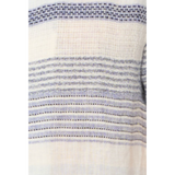Flag & Anthem - Lakesite SS Textured Stripe Shirt - White/Blue/Navy