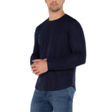 Liverpool - Long Sleeve Crewneck - Navy