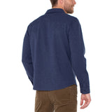 Liverpool - Knit LS Button Up - Navy