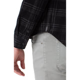 Liverpool - Men's L/S Double Pocket Button Up Shirt - Black/Grey