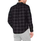 Liverpool - Men's L/S Double Pocket Button Up Shirt - Black/Grey