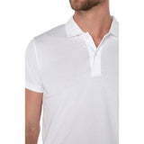 Liverpool - Garment Dyed Polo - White