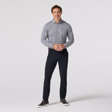 Mizzen + Main - Halyard Long Sleeve Dress Shirt - Black Peter Gingham