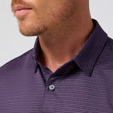 Mizzen + Main - Halyard Polo - Passion Purple