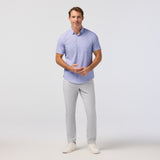 Mizzen + Main - Leeward SS Dress Shirt - Pink Salt Retro Boomerang