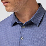 Mizzen + Main - Versa Polo - Cobalt Tee