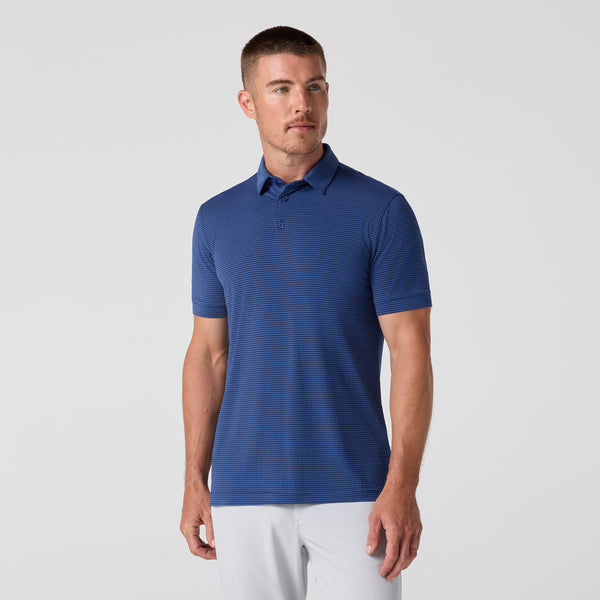 Mizzen + Main - Copa Short Sleeve Polo - Set Sail